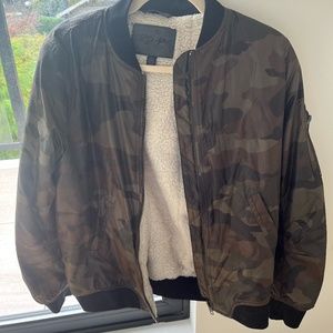 short Bomber Jacket Medium Weight